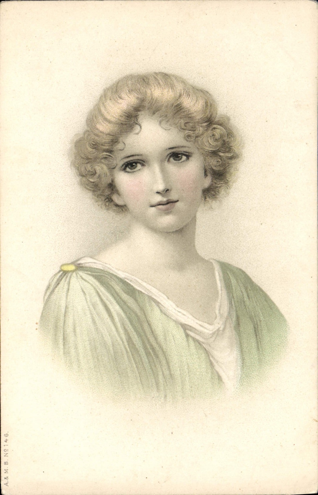 CPA Fantaisie Femme 