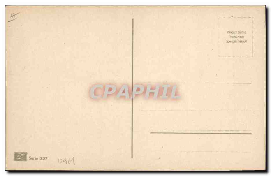 CPA Fantaisie Enfant Lapin Paques  — Rückseite