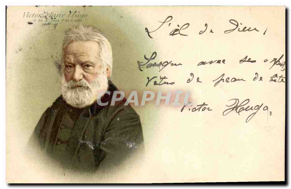 Victor Marie Hugo — Portrait — Éditeur non identifié, n° de série non visible
