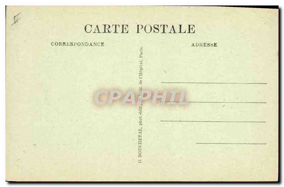 CPA Victor Hugo et ses petits enfants  — Rückseite