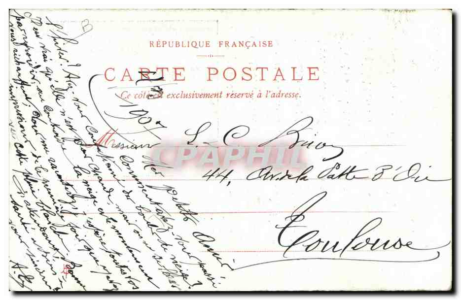 CPA Victor Hugo Portrait par Bonnat Rue de Bassano  — Verso