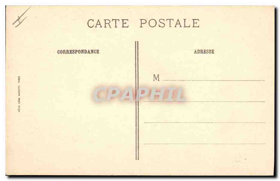 CPA Victor Hugo Chambre mortuaire Avenue D'Eylau  — Rückseite