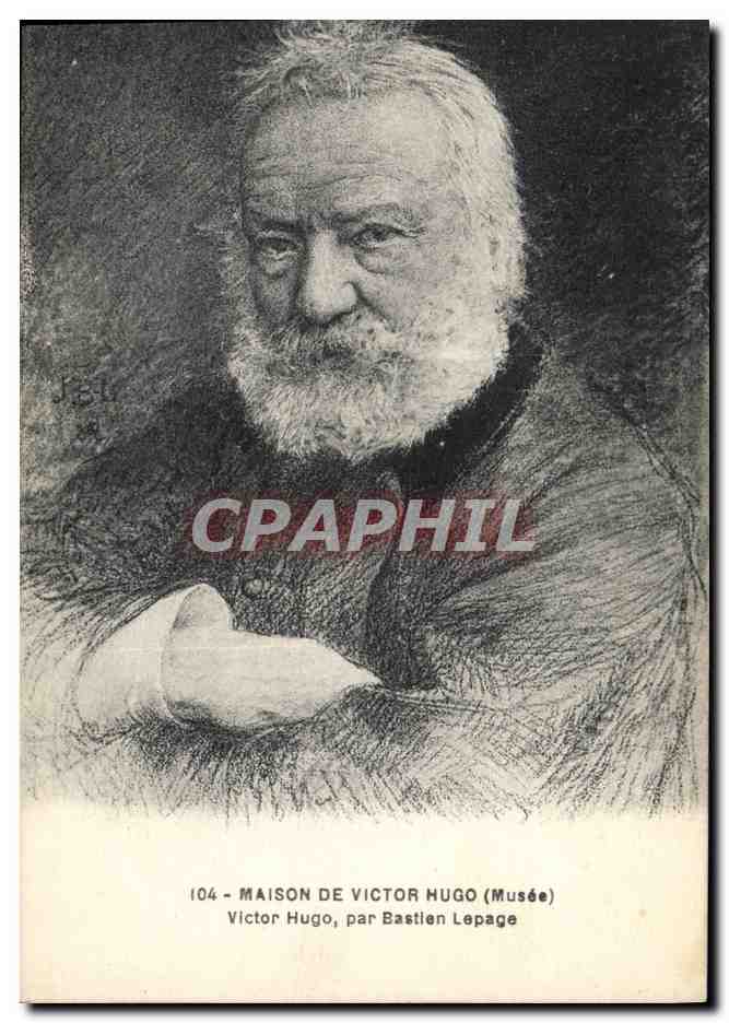 Victor Hugo — Portrait — par Bastien Lepage (série 104)