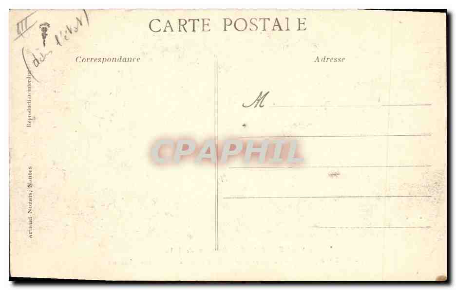 CPA Soldats anglais blesses sur le seuil de leur tente a l'hopital en plein air Militaria Infirmiere  — Verso