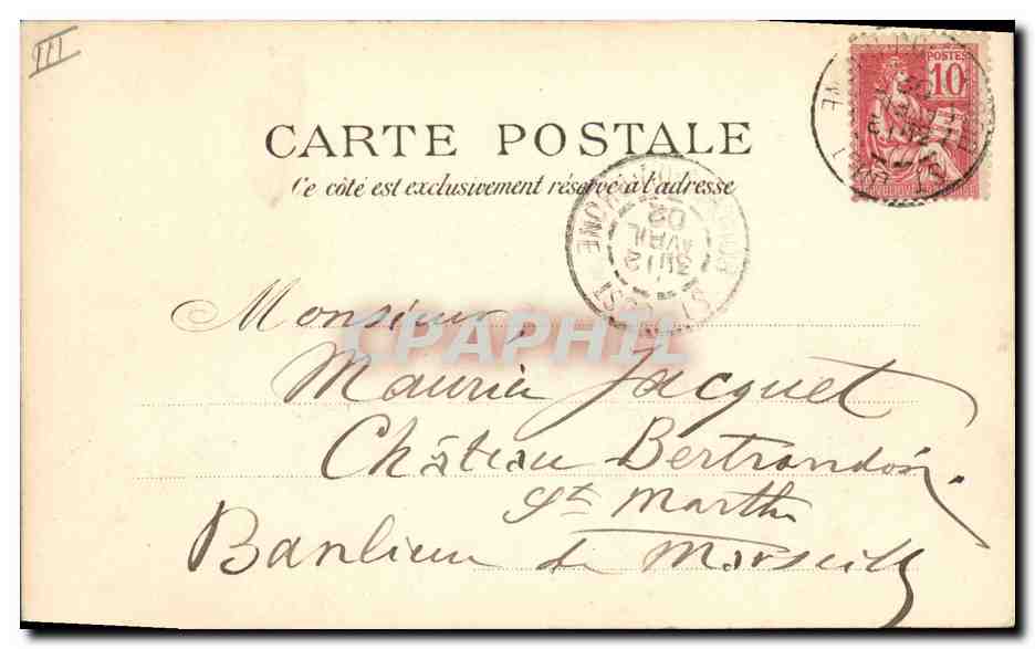 CPA Victor Hugo Centenaire La place de l'hotel de ville pendant la reception des Delegations etrangeres  — Verso