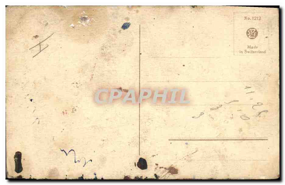 CPA Fantaisie Illlustrateur Fleurs  — Verso