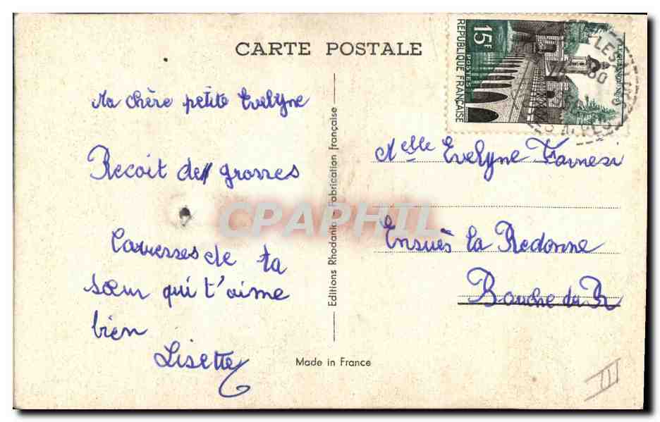CPA Fantaisie Illlustrateur Fleurs Oiseau  — Back