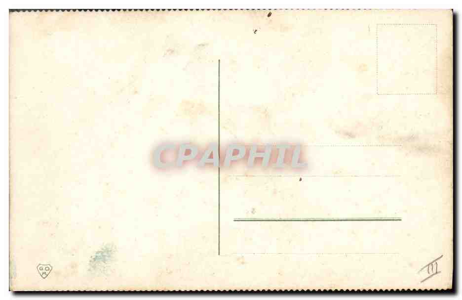 CPA Fantaisie Illlustrateur Fleurs  — Verso