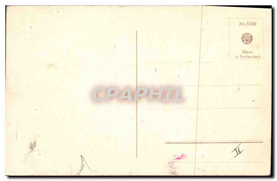 CPA Fantaisie Illlustrateur Fleurs  — Verso