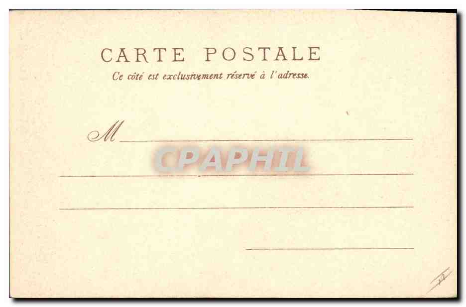CPA Fantaisie Illlustrateur Fleurs  — Verso