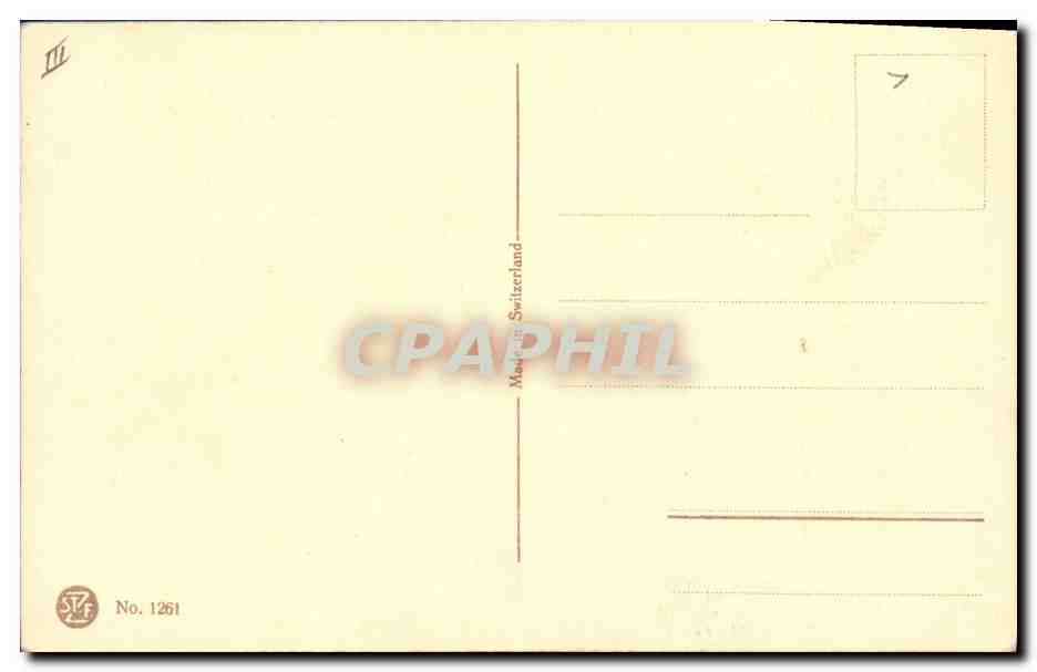 CPA Fantaisie Illlustrateur Fleurs  — Verso