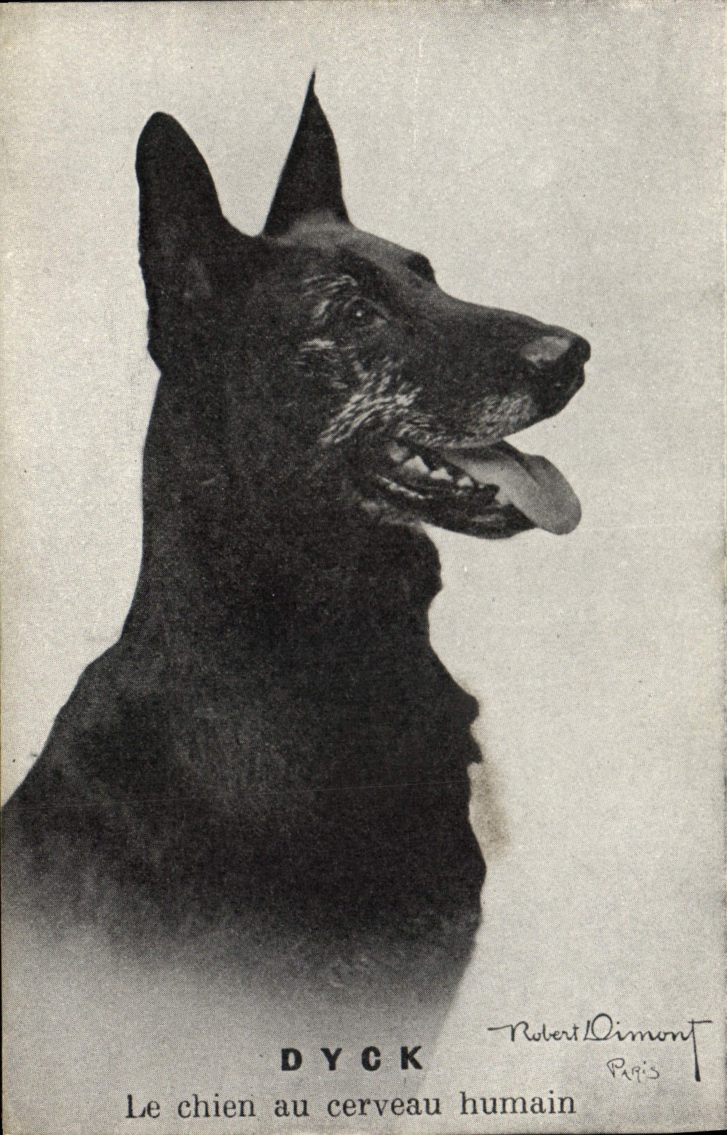 Dyck — Le chien au cerveau humain — Robert Dimont, Paris
