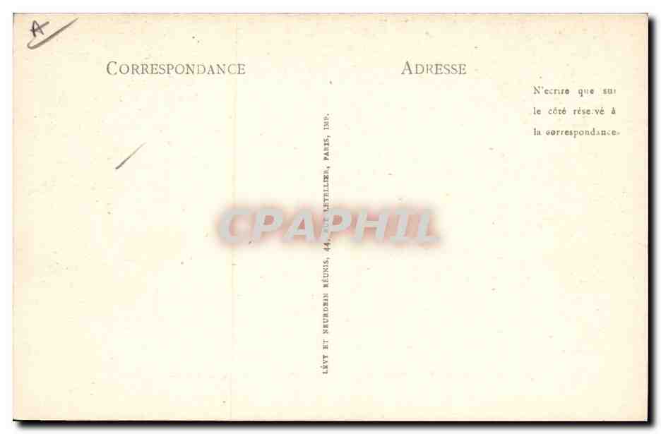 CPA Corrida Course de taureaux La pose de banderilles premiere phase  — Verso