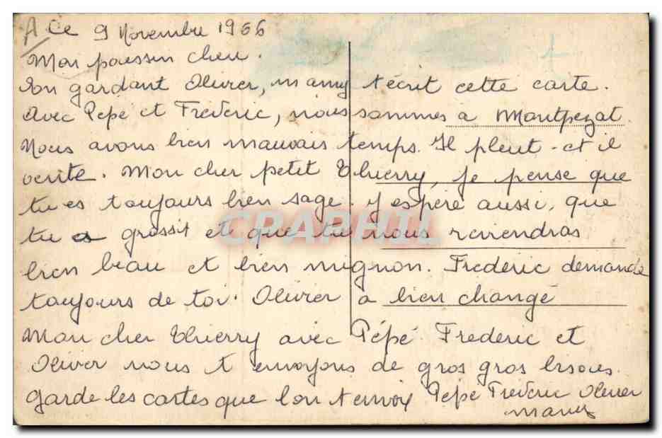 Nîmes — Les Arènes, un jour de Course espagnole — Les passes de Mulcta — A.R. — Verso