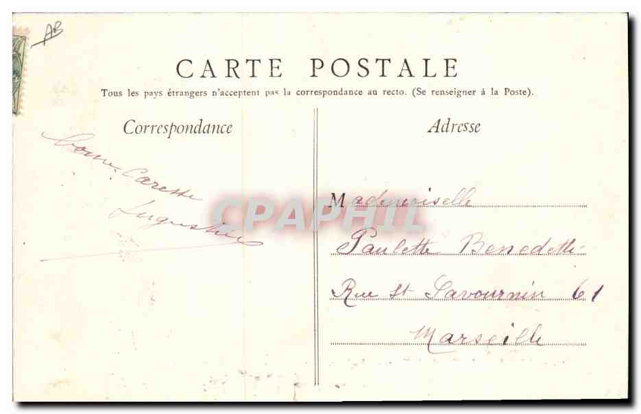 Nîmes — La Corrida de Toros — Epilogue — Chez Beruheim, phot.-édit. O. A. Nîmes — Verso
