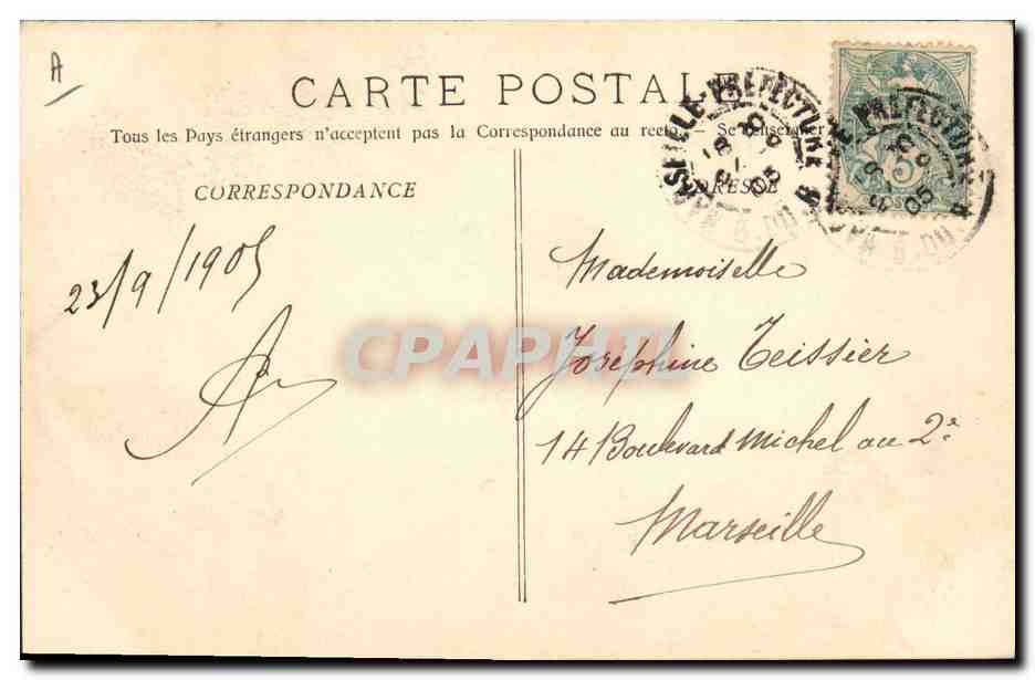 Course de Taureaux — Banderillero se préparant à banderiller au demi-tour — Phototypie E. Lacour Marseille — Reverso