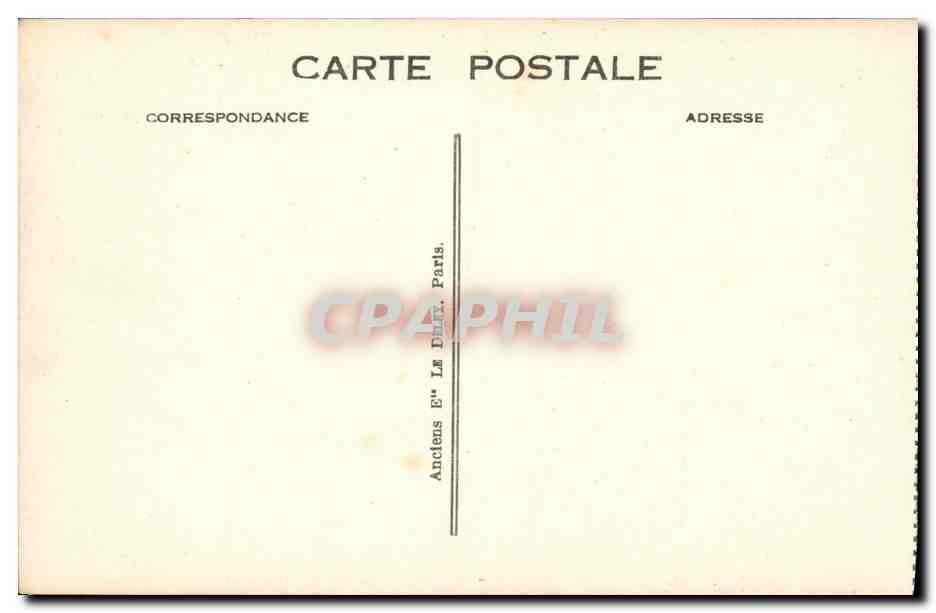 CPA Bateau Paquebot Interieur du Transatlantique Paris Salle d'une cabine de grand luxe  — Verso