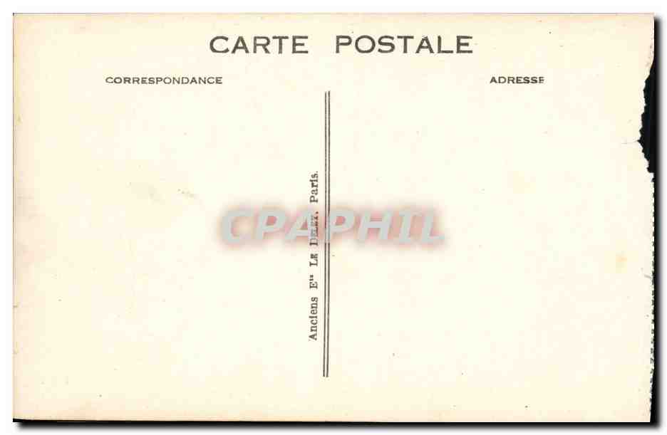 Intérieur du Transatlantique "PARIS" — Un Salon des 1ères Classes — G.F. Le Havre, n°5 — Verso
