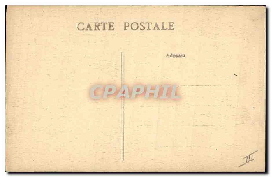 CPA Folklore Lits Clots Voisine peu commune  — Verso
