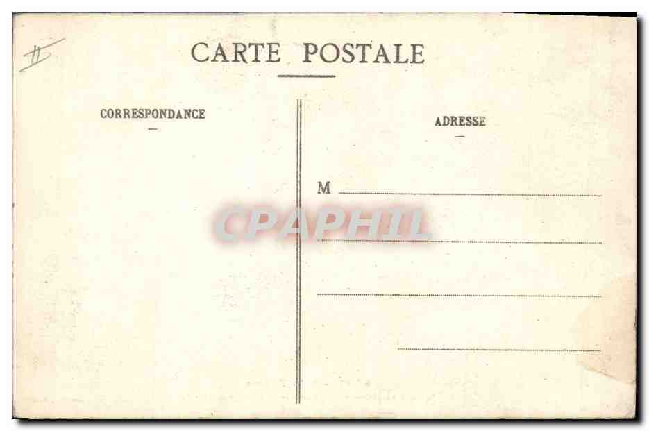 CPA Folklore Lits Clots  — Verso