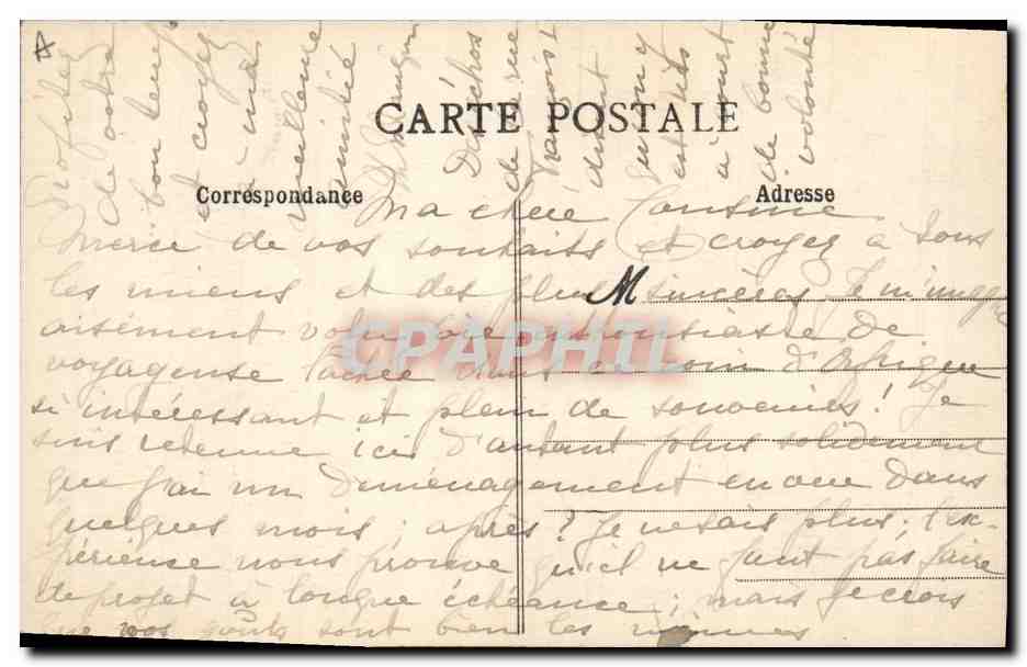 CPA Folklore Lits Clots Enfants  — Verso
