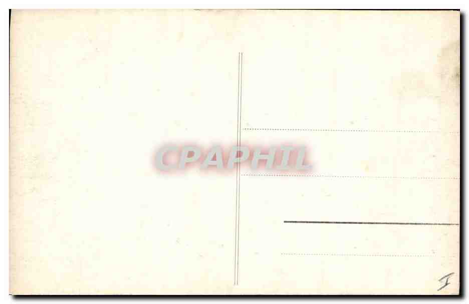 CPA Fantaisie Paques Poisson Enfant  — Rückseite