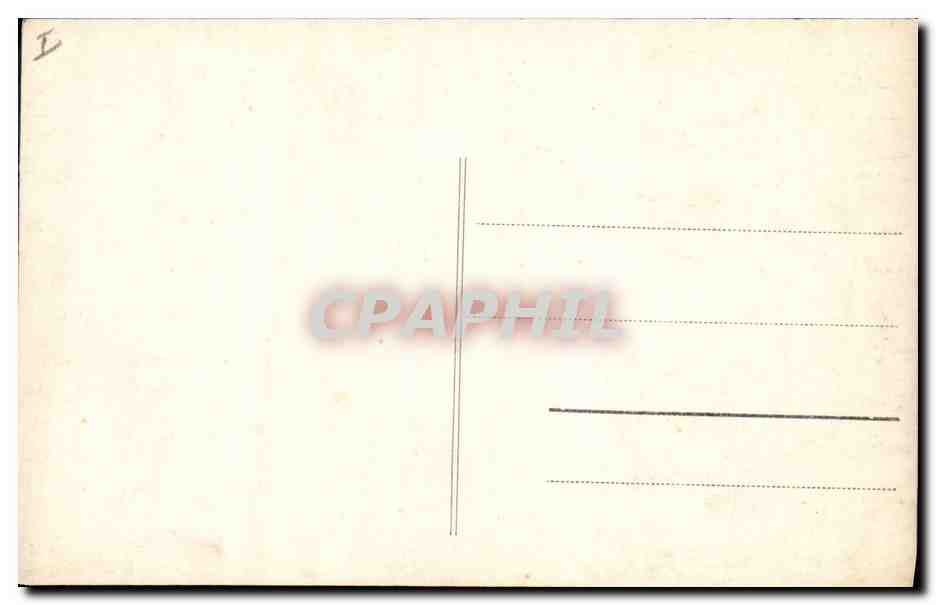 CPA Fantaisie Paques Poisson Enfant  — Rückseite