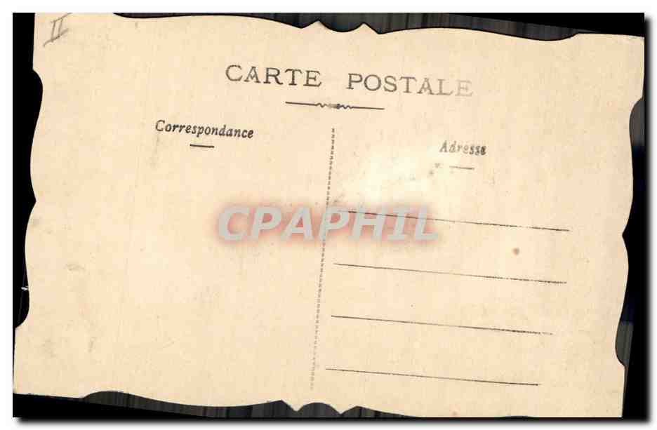 CPA Fantaisie Paques Poisson Fleurs  — Rückseite