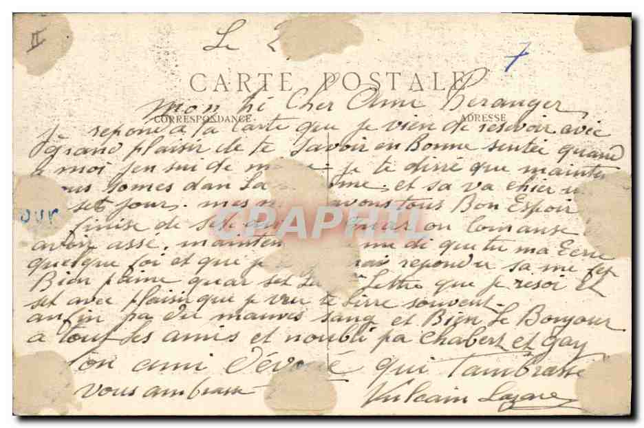 Forêt de Villers-Cotterêts — Équipage Menier — Bat-l’Eau à l’Étang de Montgobert — Risse lib-édit. n°311 — Reverso