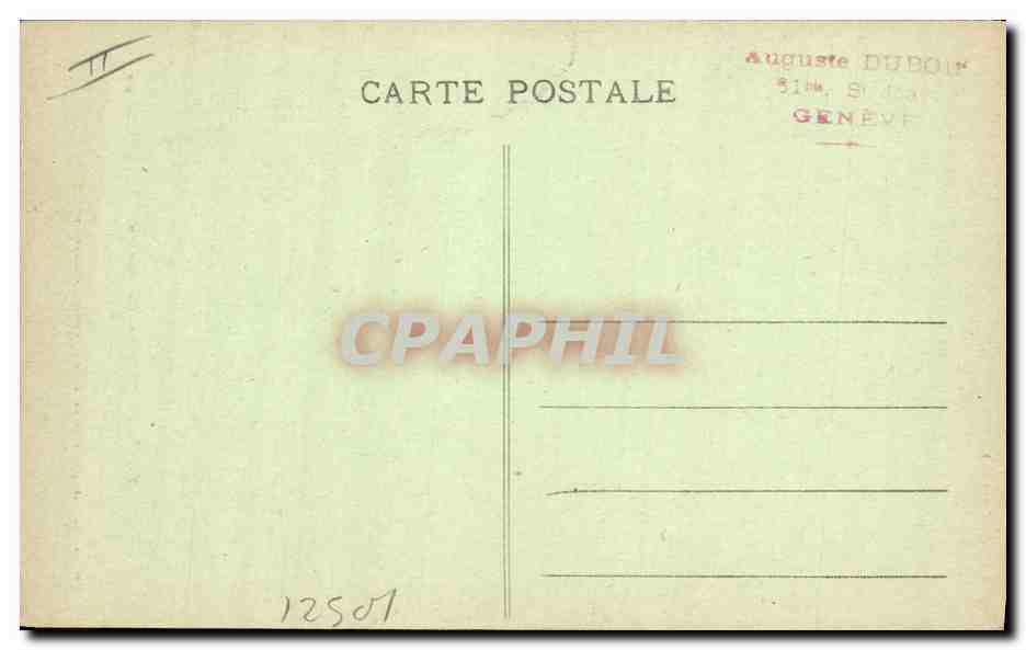 Forêt de Villers-Cotterêts — Équipage Menier — Risse, lib.-édit. — Verso