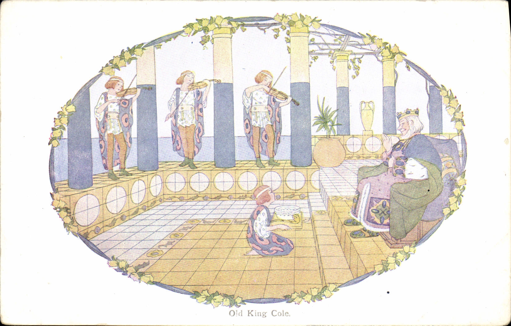 CPA Fantaisie Illlustrateur Old King Cole 