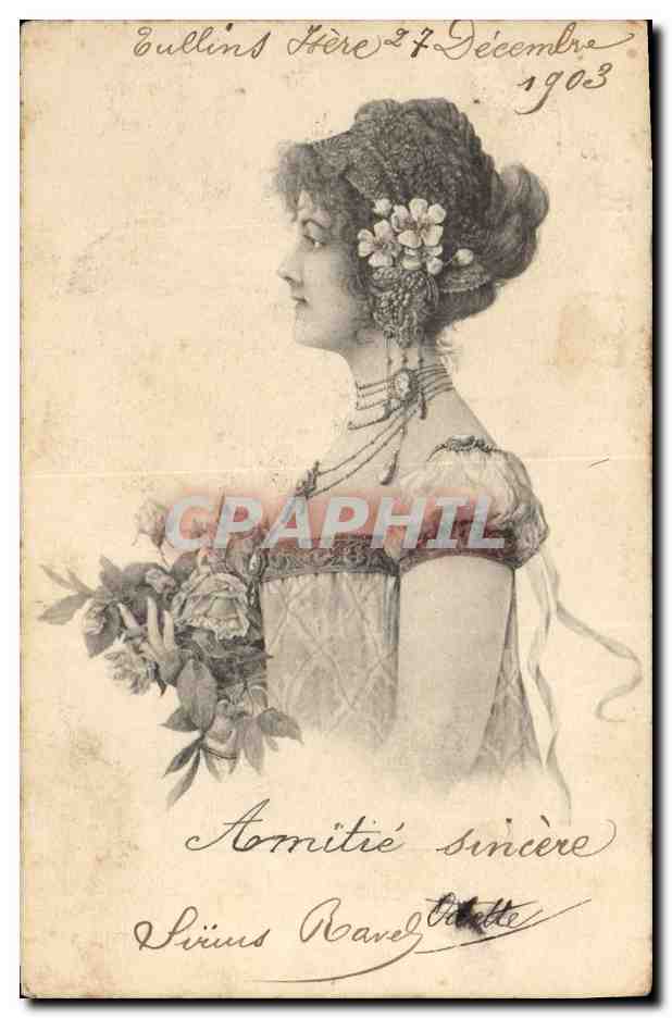 CPA Fantaisie Illlustrateur Femme 
