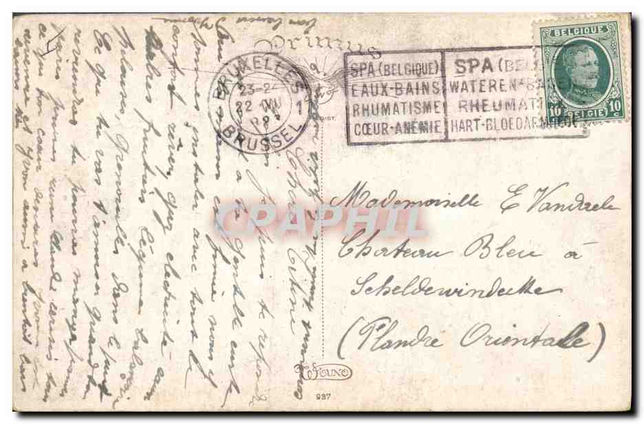 CPA Fantaisie Illlustrateur Enfant  — Rückseite