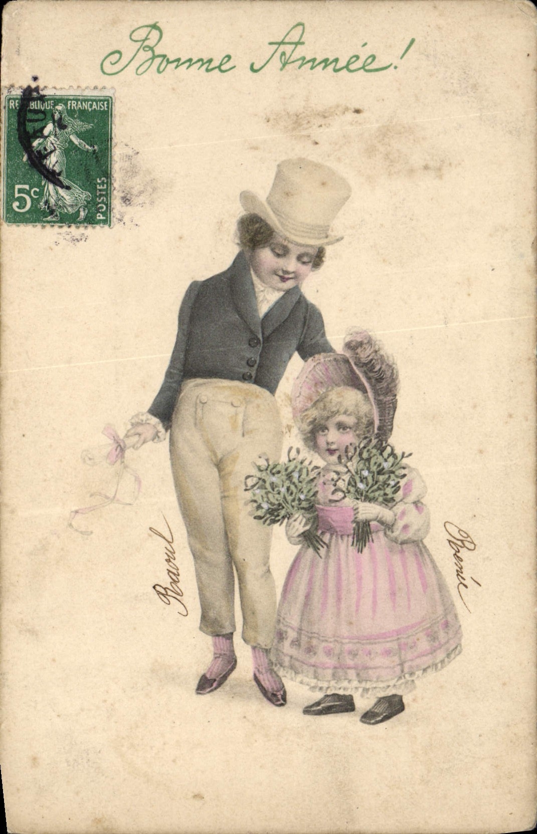 CPA Fantaisie Illlustrateur Enfants 