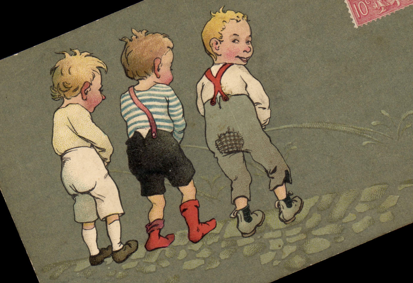 CPA Fantaisie Illlustrateur Enfant 