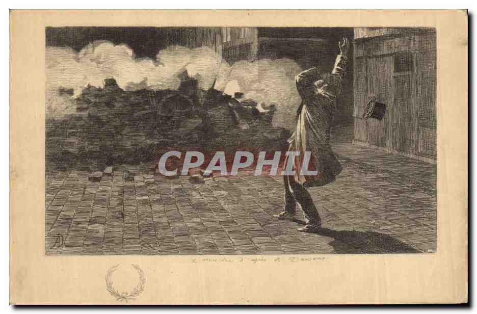 CPA Victor Hugo Histoire d'un crime 