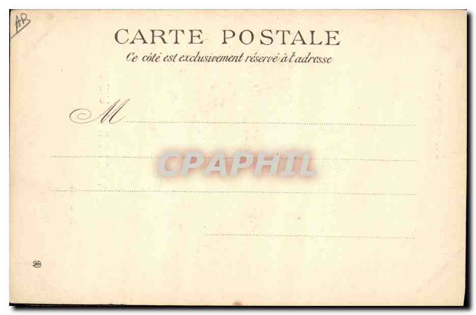 CPA Victor Hugo Fetes du centenaire 1802 1902  — Verso