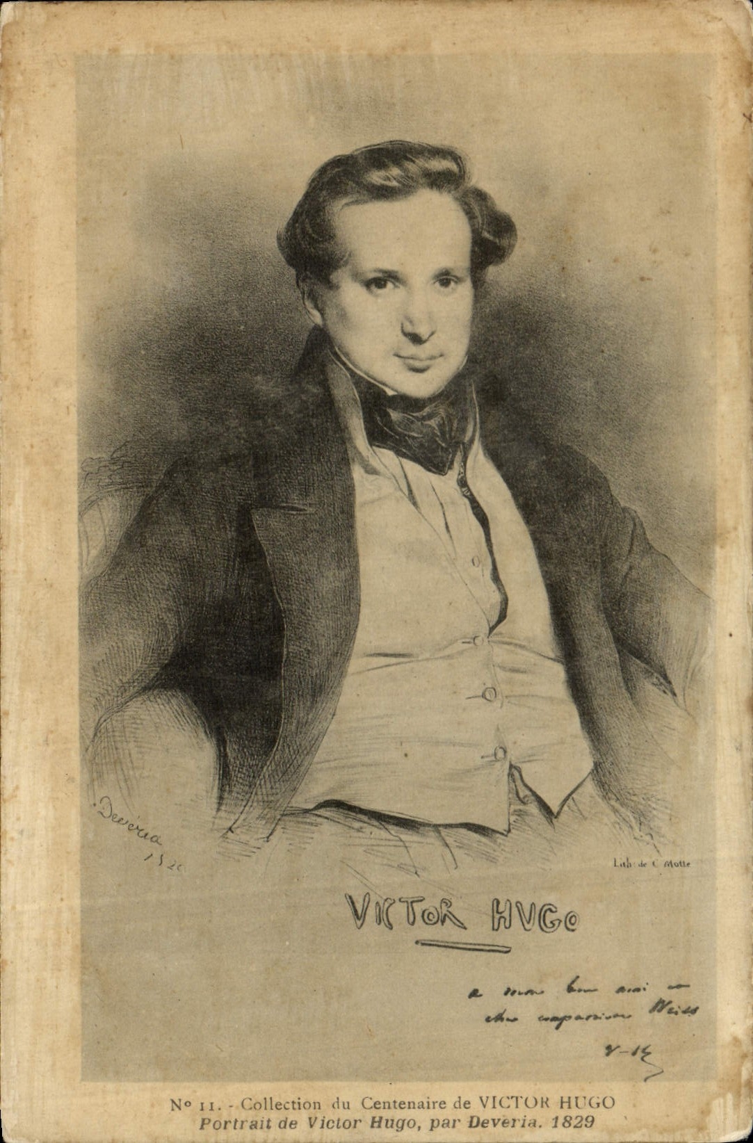 CPA Victor Hugo Potrait 