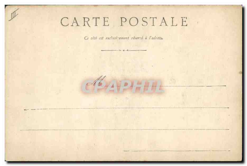 CPA Victor Hugo Potrait  — Rückseite