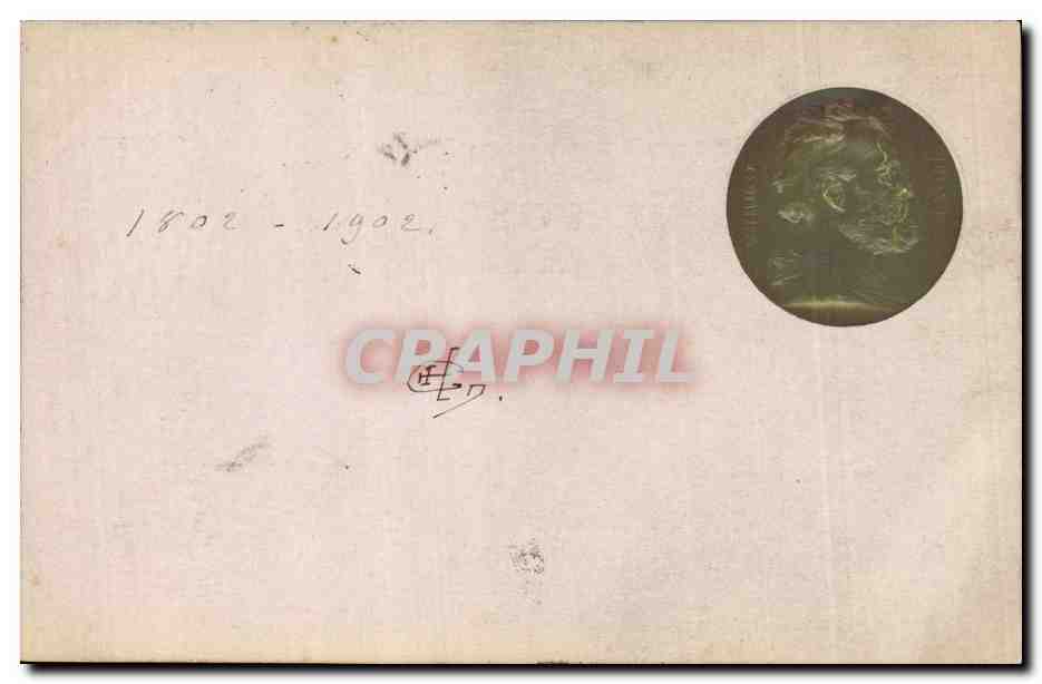 CPA Victor Hugo Medaille 