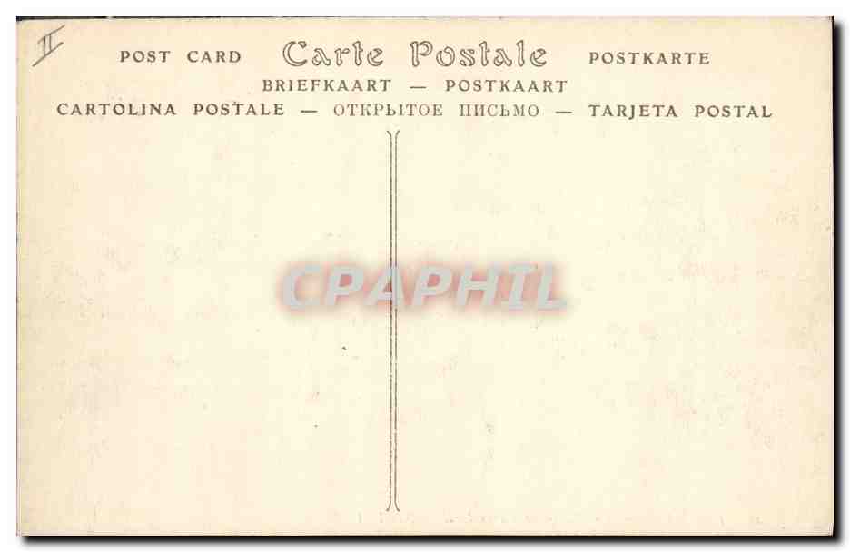 CPA Pierre Loti Hendaye Maison — Verso