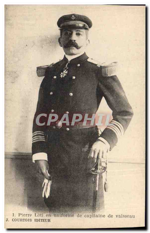 CPA Pierre Loti en uniforme de capitaine de vaisseau