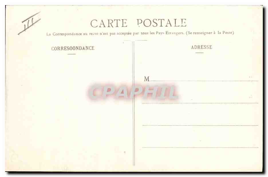 CPA Pierre Loti  — Verso