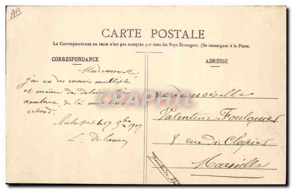 CPA Pierre Loti Rochefort Maison La mosquee aile gauche  — Verso