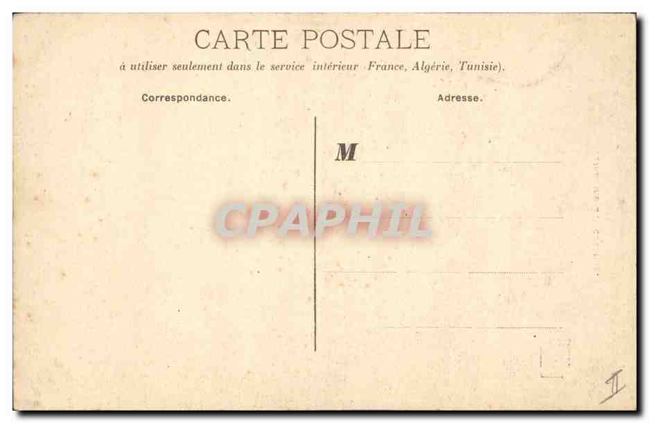 CPA Lamartine  — Rückseite