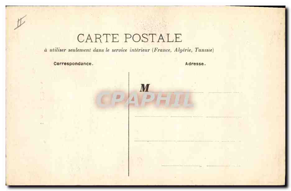 CPA Lamartine  — Rückseite