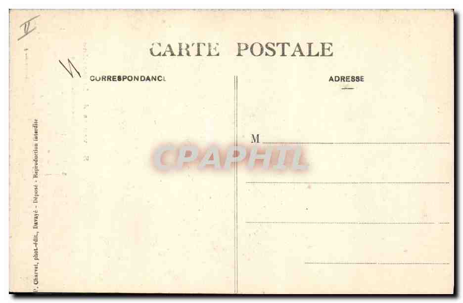 CPA Lamartine  — Rückseite
