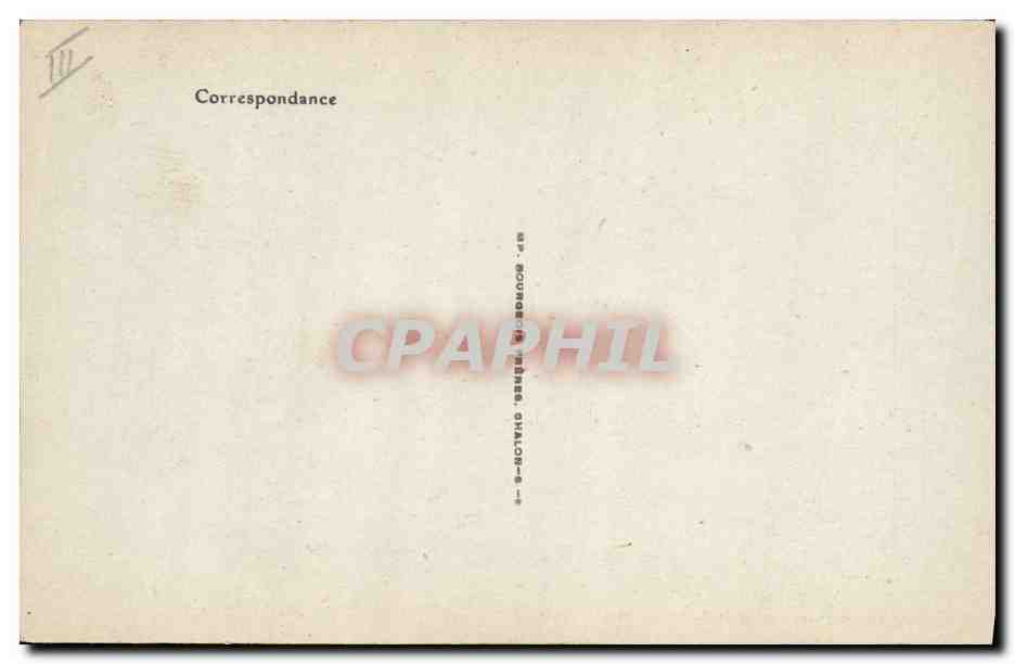 CPA Lamartine  — Verso