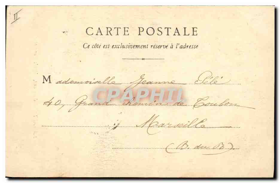CPA Lamartine  — Verso