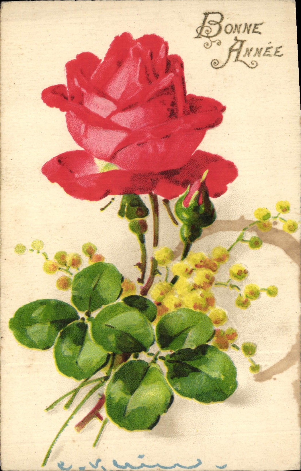 CPA Fantaisie Illustrateur Fleurs 